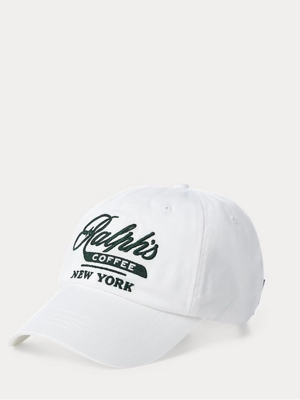 Ralph Lauren Ralph’s CoffeWhite Baseball Cap